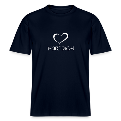 Relaxed Fit Unisex Bio-T-Shirt aus Baumwolle - Navy